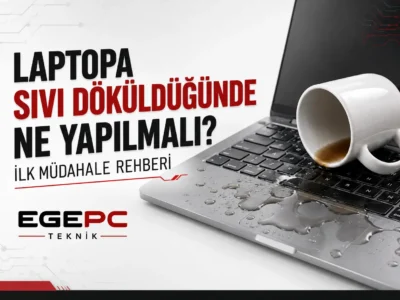 laptopa sıvı döküldü ne yapılmalı