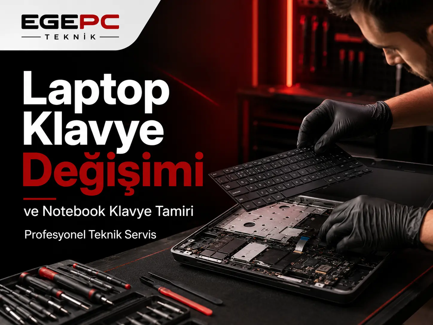 buca klavye değişimi